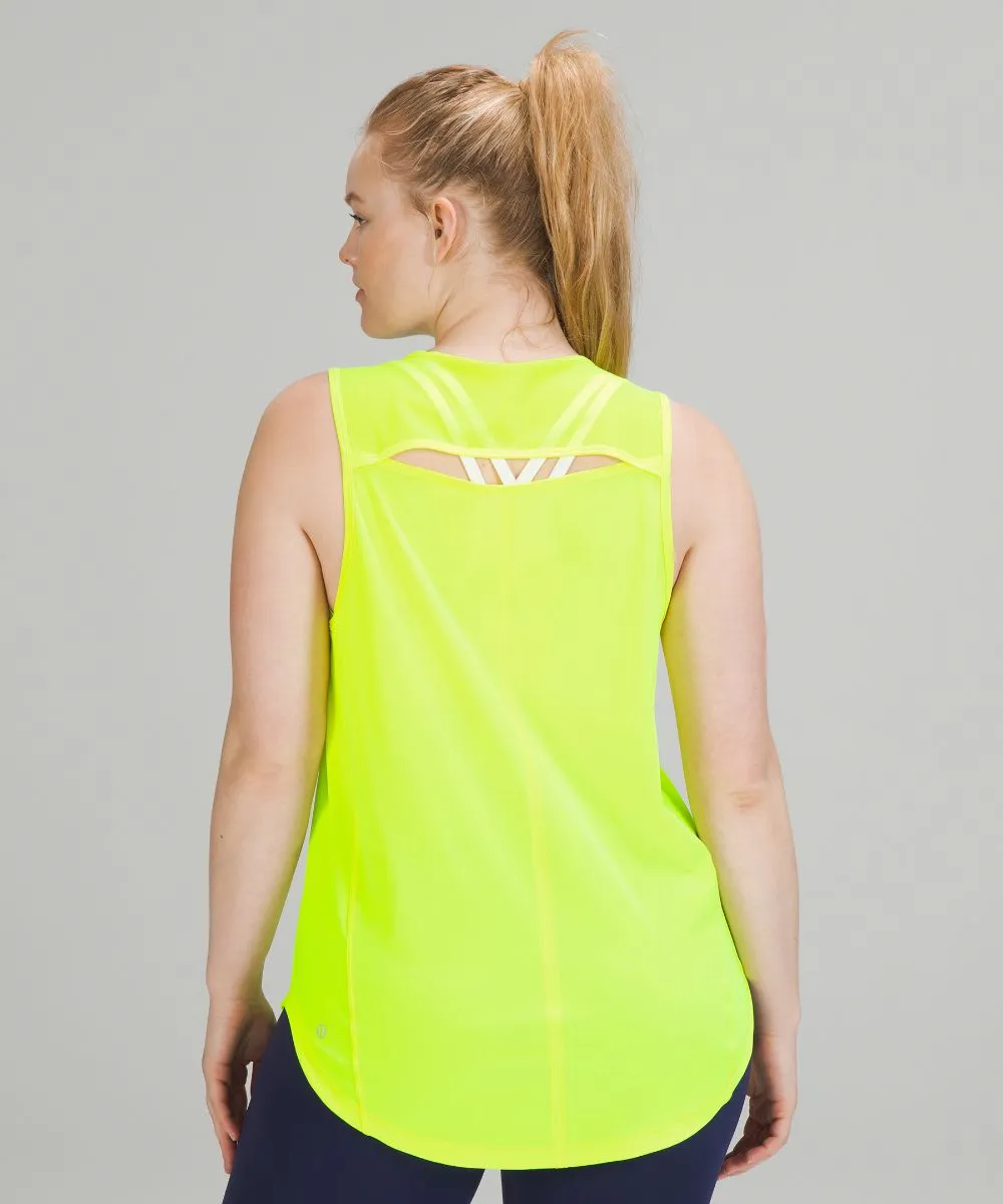 Lululemon tank top, yellow