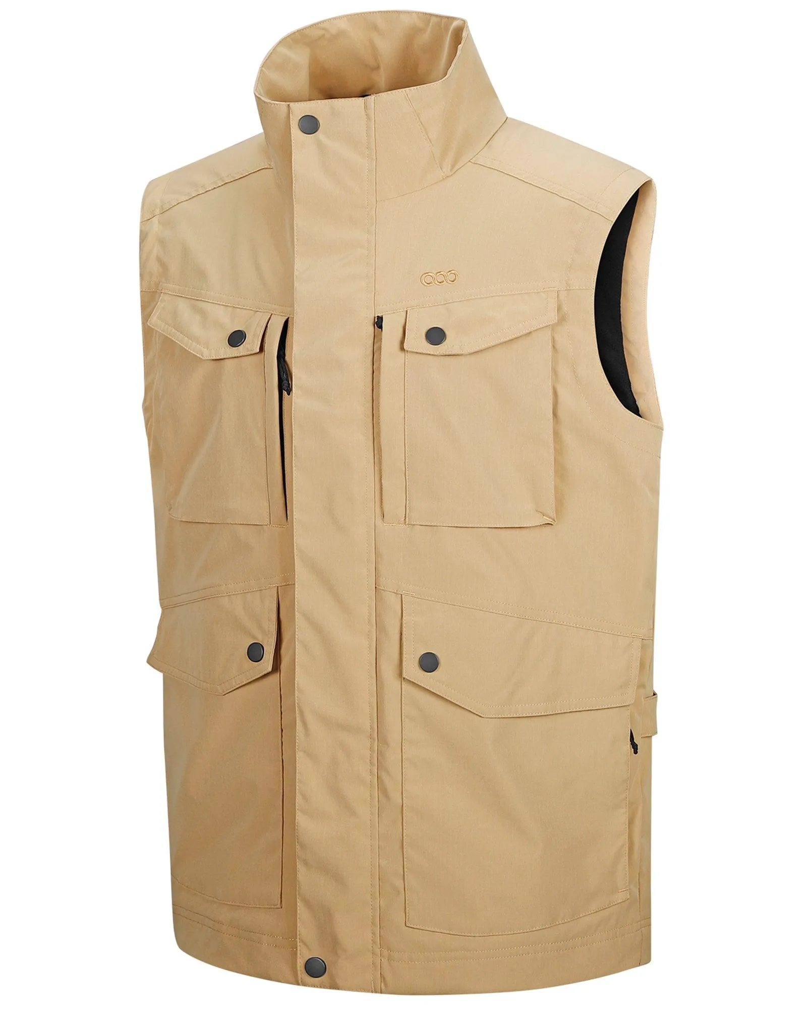 Men's 1.59 lbs Travel Gilet Vest Outerwear with 11 Multi-Pockets for Fishing Summer Outdoor